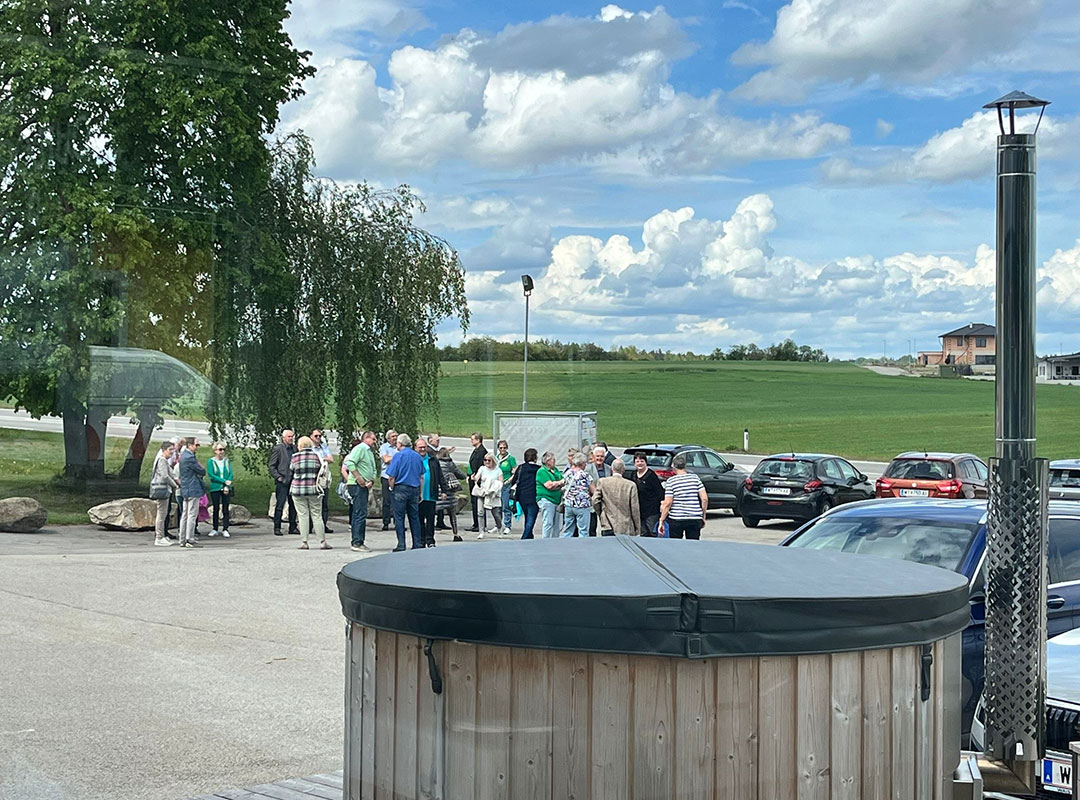Die Senioren aus dem Bezirk Waidhofen an der Thaya kommen an